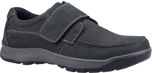 Hush Puppies Chaussures CasperMens Classic Touch Fermeture, Bleu Marine, 8 UK
