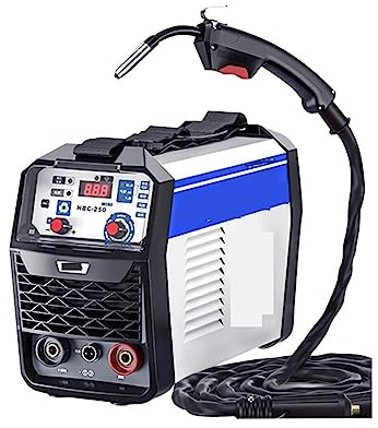 Máquina de soldadura MIG, Mini máquina de soldadura semiautomática sin inversor de alambre de núcleo de flujo de Gas 1KG, soldadora MIG de capacidad