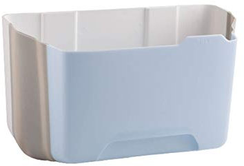 DDNGEJ Poubelle Petite Poubelle Murale de Cuisine Poubelle Suspendue Domestique pour Porte d'armoire et sous l'évier Poubelle Poubelle Pliable de 1,0 Gallon Poubelle de Cuisine