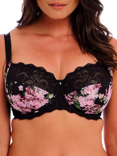 Fantasie Lucia Side Support Bra Sweet Pea Black 34F