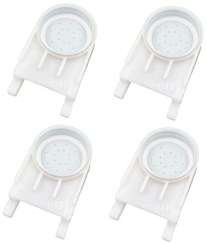 Malloy Verbesserter Bienenfutterspender, Geeignet für Bienenstöcke, Einmachglasdeckel, Bieneneingangsfutterspender, für Fütterung im Freien mit Wasser oder Bienensirup