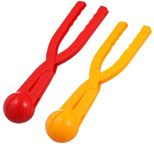 NAMOARLY 2stücke Pack -Maker-Clips Spielzeug Mit Rutschfestem Griff Für Schneeballschlachten Im Winter Für Draußen Für Junge Mädchen Zufällige Farbe