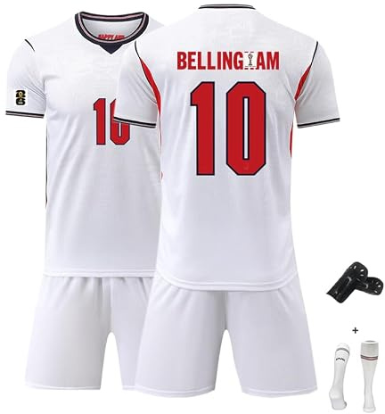 Football Jersey For boys girls 2026 Home/Away Men Jersey Youth Trainshirts Jersey Football Suit Soccer Jersey Shorts Shin guards Set Fans Gift