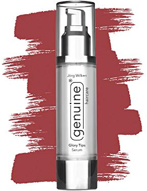 Glory Tips 360°C Hitzeschutz Serum, spendet viel Feuchtigkeit, schützt den Haarmantel, gewichtslose & fettfreie Formel, für Glätteisen & Föhn, verleiht Glanz & Geschmeidigkeit, genuine haircare