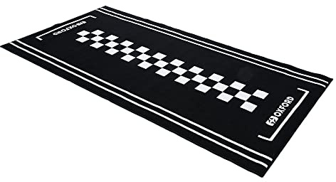 Oxford Products Alfombra de Garaje para Taller de Carreras de Motocicletas