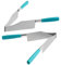 DOITOOL 2Pcs Cake Slicers Cutters Stainless Steel Tool for Serving Pies, Pastries, Desserts, Breads - Ideal for Weddings, Parties, and Celebrations