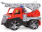 Lena 04515DF TRUXX² - Coche de Bomberos con Escalera Plegable, jeringa de Agua y Figura de Juguete Totalmente móvil, para niños a Partir de 2 años, Color Rojo