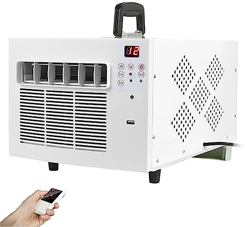 Aires Acondicionados Portatiles 4436BTU,enfriamiento Rápido,Consumo de Baja Potencia de 400W con Control Inteligente y de Panel para Habitaciones, Vehículos Recreativos,4436BTU,220V