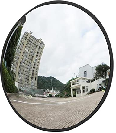 Konvexer Sicherheitsspiegel, Konvexer Verkehrssicherheitsspiegel, Panoramaspiegel Verkehrsspiegel Verkehrsaußenspiegel, Sicherheitsspiegel Verkehrsspiegel Für Straßenecke, Garage, Einfahrt, Geschäft