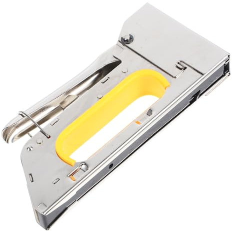 Tofficu Pistola De Clavos Para Puertas Grapadora Manual Para Madera Tela Tapicería Cemento Proyectos De Bricolaje Muebles Mejoras Hogar y Manualidades