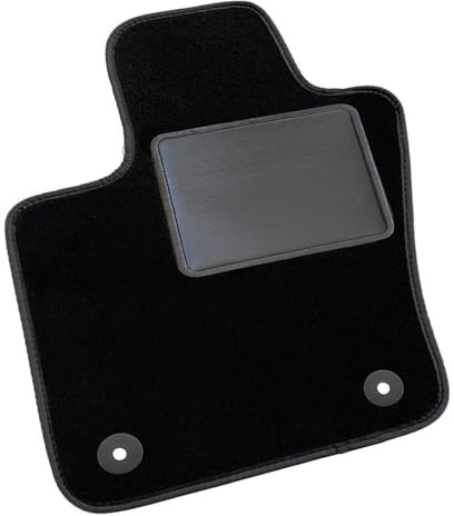 DHCarMats | Autoteppich nur Fahrerseite für Fiat 500X ab 2014 | Fahrermatte aus Teppichboden nach Maß | Autozubehör - Fußmatten Automatten 1PZ