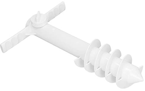 Jeanoko Leichter Strandschirm-, Verstellbares Bolzen-Design, Robuster ABS-Kunststoff, 5-lagige Schraube für Besseren Halt, Multifunktionaler, Sicherer Schirmhalter-Ständer für Strand,