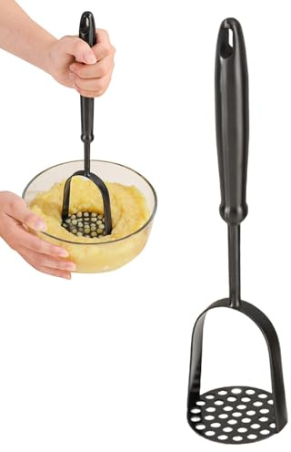 Schiacciapatate in acciaio inox, gadget da cucina, piccolo spremiagrumi | per cucina casalinga per cucinare patate verdure carne manzo pollo pomodoro