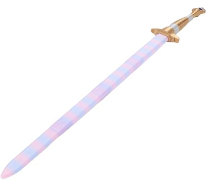 VELATEMOR 3D-tryckt Svärd, Infällbar Färgglad Svärd Cosplay Kostym PropDagger Sword Anime Rekvisita, Cosplay Sword Festival Kostymtillbehör för Rollspel Halloween & Samlarobjekt, Armband