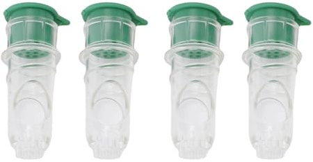 Presse-citron, mini presse manuelle portable 4 pièces.Un outil de cuisine sans graines pour presser les citrons verts dans les cocktails et les boissons. (Green)