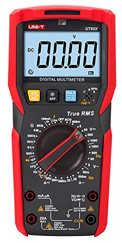 UNI-T UT89X multimeter True RMS NCV tester ac dc Voltmeter Ammeter Capacitance Frequency Resistance Temperature tester
