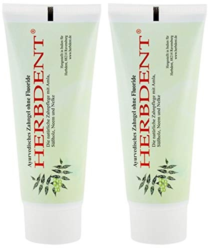 Herbdent Ayurvedisches Zahngel Ohne Fluorid Minze 80ml