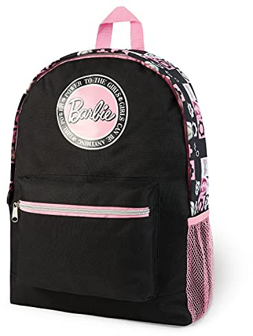 Barbie Bag - Backpack for Girls - Pink - Rainbow (Black/Pink)