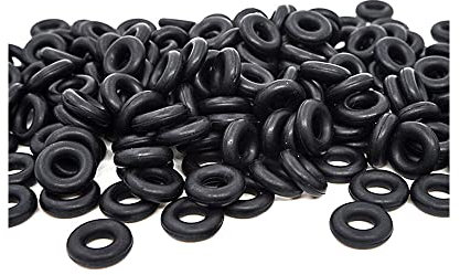 150 stücke Gummiring schwarz NBR Dichtungs-O-Ring-Dicke 3mm,13×7×3mm