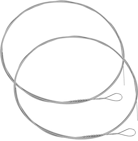 ifundom 2 Stück Stahl Hackbrettsaiten Ersatzsaite Für Hackbrett Instrumentenzubehör Langlebige Saiten Für Hackbrettspieler Und Anfänger