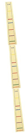BESTonZON 3 Stück Cello Etikettenaufkleber Cello Fingeraufkleber Griffbrett Etikettenaufkleber Finger Positionsmarkierung Praktischer Aufkleber