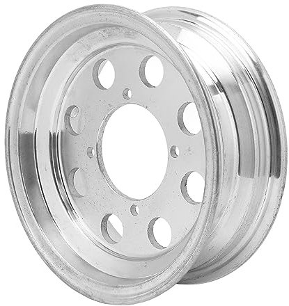 Jante de Roue Avant, Jante de Roue de Moto Polie de Haute Résistance Antirouille Longue Durée de Vie en Alliage d'aluminium pour Pneus de 8 Pouces