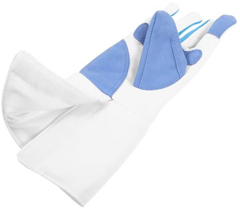 KITANDOVE Wiederverwendbare Training Handschuhe Für Erwachsene Und Mädchen Bequeme Fencing Gear Strapazierfähigem Material Ergonomisches Design Für Sicheres Fencing-Training