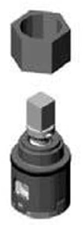Replacement Part for Dornbracht 9015050640290 Single-Lever Mixer Cartridge