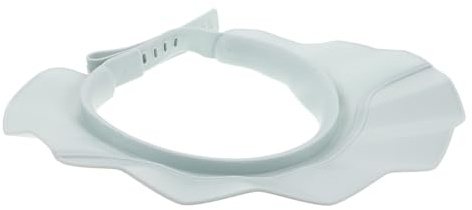 Healifty Shower Cap and Protecting Eyes and Ears for Hair Washing Adult Bathing Accessory Waterproof with Soft Flexible Fit and Reusable Tpe Material, Adjustable Suitable for Home Use for Home Use
