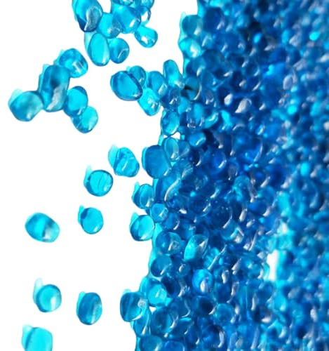 Perles de gravier colorées pour personnaliser les aquariums d'eau douce ou d'eau salée - Perles de verre pour l'aménagement paysager des aquariums de poissons