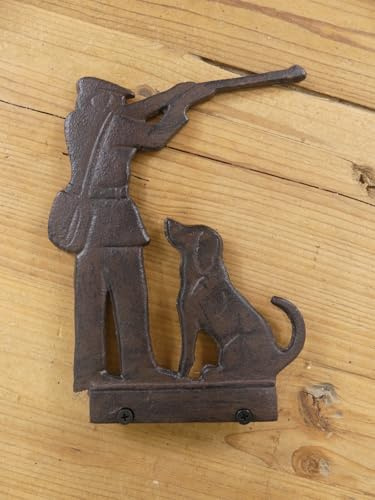 TM AKPMBWDO Weathervane Top Hunter Dog Hunting Fence Decor Mountable Dad Windmill Weight