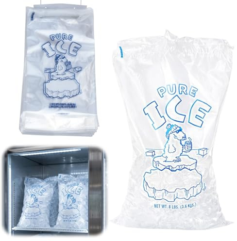 15 PCS Ice Bags for Ice Cubes, Ice Pop Moulds, Ice Bag, Ice Cube Bags for Freezer, Reusable Ice Cube Bags for Home and Kitchen Use