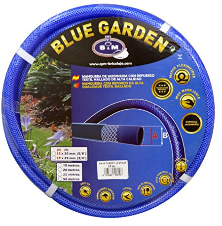 S&M 553103 – Tuyau renforcé, 15 m, Couleur Bleu