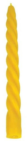 LYSON Kerzengießform Silikonform Gedrehte Kerze (20 cm) für Bienenenwachskerzen Giessform zur Kerzenherstellung Bienenwachskerzen gießen Geschenkidee wiederverwendbar