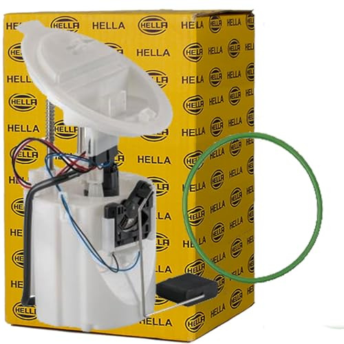 HELLA 8TF 358 146-041 Kraftstoffpumpe - Benzinpumpe - elektrisch - 4-polig | Kompatibel mit: MERCEDES-BENZ C-CLASS, C-CLASS Coupe, C-CLASS T-Model, E-CLASS, E-CLASS Cabriolet, E-CLASS Coupe