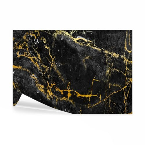 decomonkey Fototapete Steinwand Stein, 350x256 cm, Muster Mauer schwarz | Schlafzimmer, Wohnzimmer, Design, Tapete, Fototapeten, Tapeten, Wandtapete, moderne, Wand