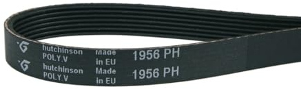 easyPART passend für EUROPART 1956 PH 7 Keilriemen Riemen Rippenriemen | Trockner Wäschetrockner 1956PH7 wie Bosch Siemens 00117448 117448, 562038, 40012264, 2083, Treibriemen, Antriebsriemen