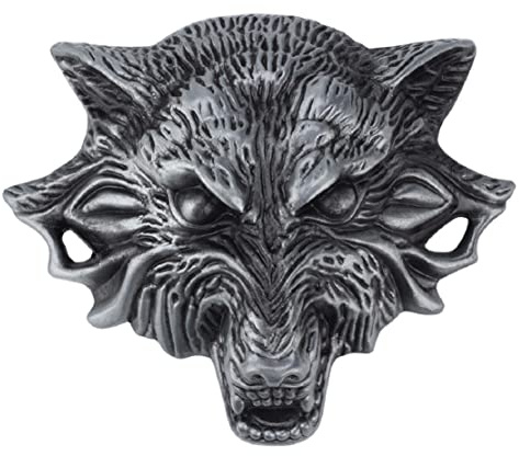 Longcreek wolf gürtelschnalle für männer gürtelschnalle wildwolf kopf gürtelschnalle wildwelt nordischen wikinger wolf gürtelschnalle gürtelschnalle tiergürtelschnalle keltischer wolf, Nein, NO