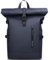 hk Zaino Rolltop 23L Impermeabile per Laptop da 15,6 Pollici con Porta USB, Zaino Antifurto Leggero per Uomini e Donne, Ideale per Scuola, Università, Lavoro e Tempo Libero - Blu
