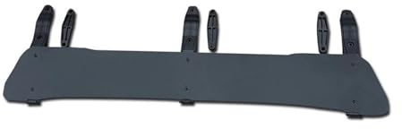 Baca Coche Portaequipajes Superior para Techo Coche Deflector Aire Carenado Viento Alerón Viento Parabrisas Silencioso con Ruido Carenado para Bastidores Techo Portaequipajes Coche(Size:44-Inch)