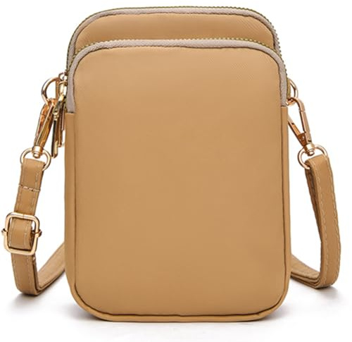 JANKS Petit sac à bandoulière pour femme, mini sac à main imperméable pour téléphone portable pour femme et homme, sac à bandoulière décontracté de taille moyenne