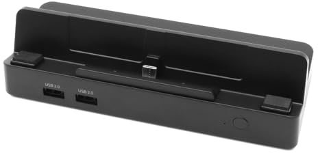 Sarini Laddningsdocka OLED-videoomvandlare med Ethernet-port, 4K HDMI 2.0, USB 2.0-portar, dockstativtillbehör för TV-docka för Nin-Tendo Sw-itch/OLED