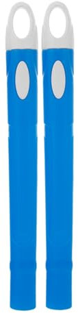 WHAMVOX 2pcs Handle Broom Stick Replacement Ergonomic Grip for Easy Cleaning
