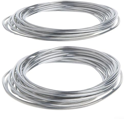 Weld Flux Fülldraht, Stahl, Kupfer, Aluminium, Lötwerkzeug für Schweißstäbe, 5 m Länge (1,6 mm x 5 m)