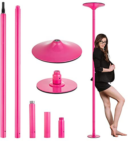 IUBGFTO Tanzstange Stripper Pole Dance Pole Tragbares, abnehmbares Tanzstangen-Set für den vormontierten Tanz zu Hause