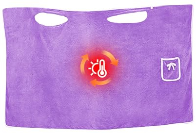 Toalla Envolvente Para Ducha Con 2 botones, absorción y secado rápido