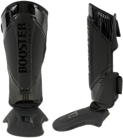 Booster Schienbeinschoner - Bangkok Serie 5 - Schwarz/Schwarz - M