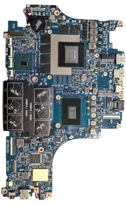 kvcccss Placa Base Compatible con DELL, Series G7 7590, 7790 y G5 5590, con Tarjeta gráfica RTX 2060 de 6 GB. Números de Pieza: CN-0W89PK, T3CD6, 39C7M y G17MW.(I5-9300H RTX2060 6GB)