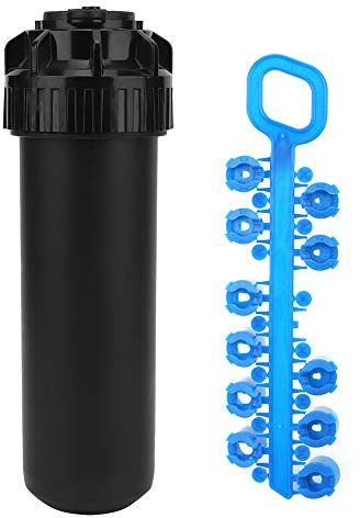 UUNPODDO Arroseur à buse rotative enterrée, Outil d'irrigation de Jardin avec Filetage Femelle G3/4, Angle réglable 40° ~ 360°, Colonne de Levage de Nettoyage Automatique pour Espace Vert