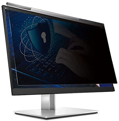 asdchZen Computer Privacy Screen Filter, Anti Glare Monitor Screen Protector, Hanging Blue Light Filter For 24 Aspect Ratio 16:9 -